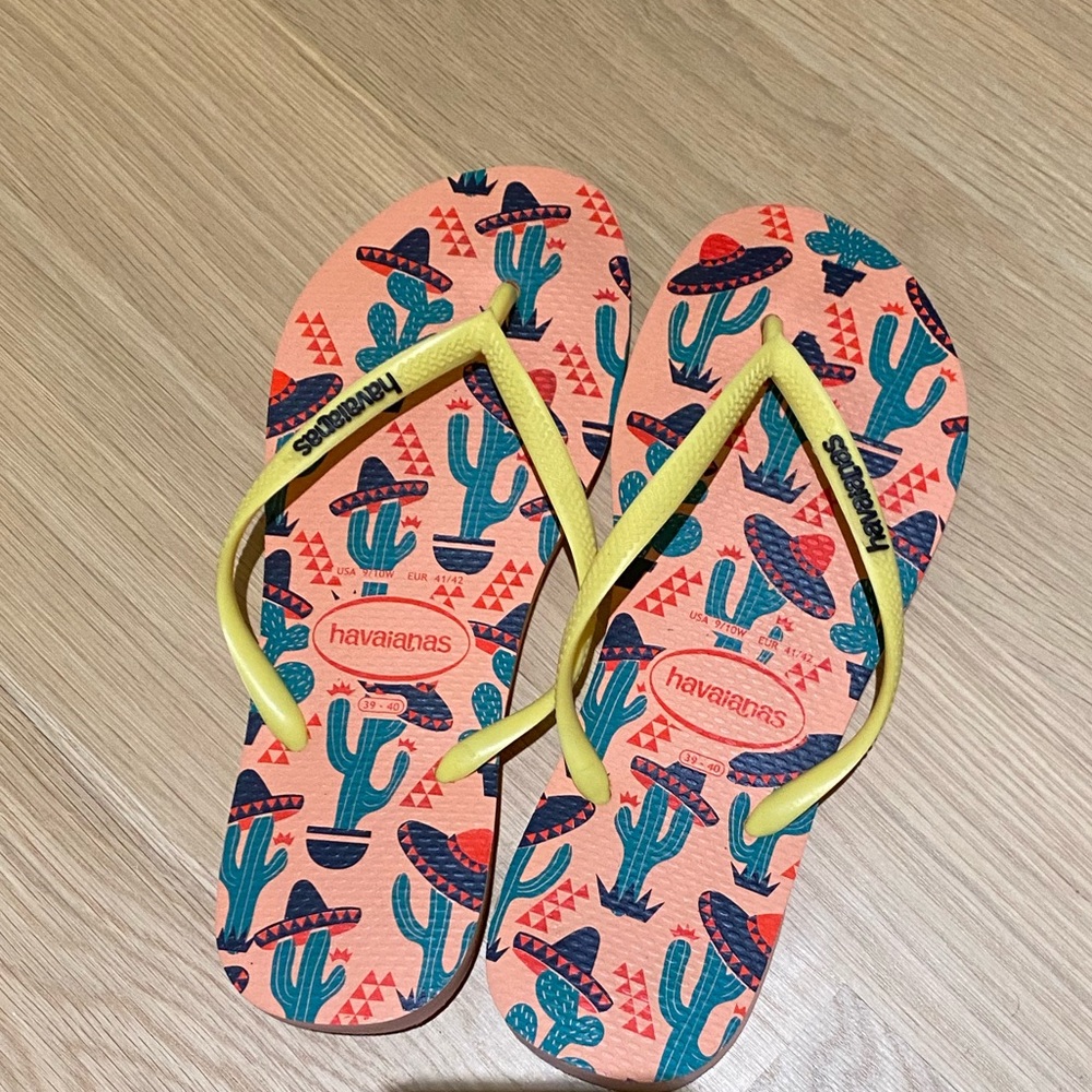 Desert Tropical Pink Havaianas Flip flops